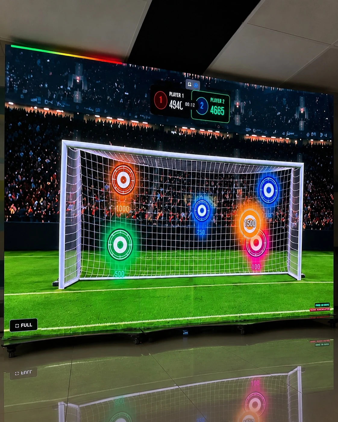 Football Arena target score challenge