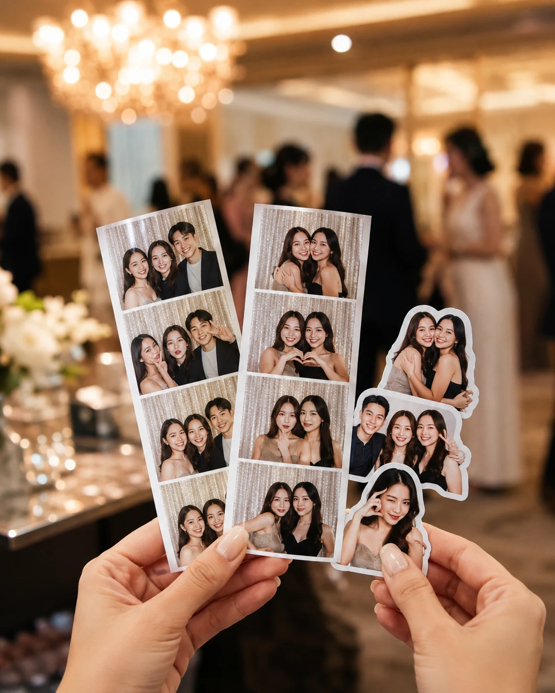 Photo prints and stickers sample