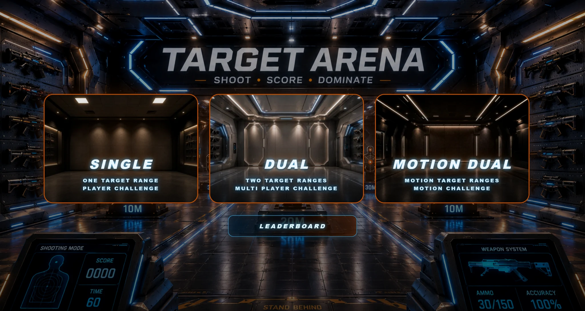 Target Arena menu photo