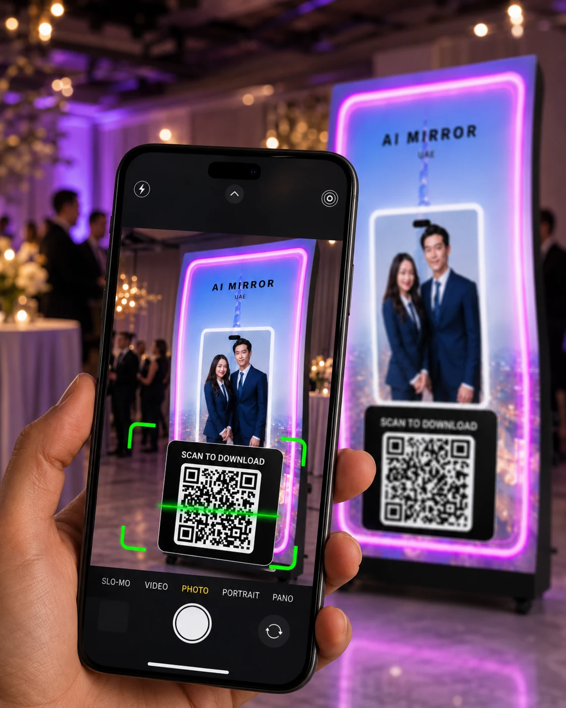 Instant QR sample
