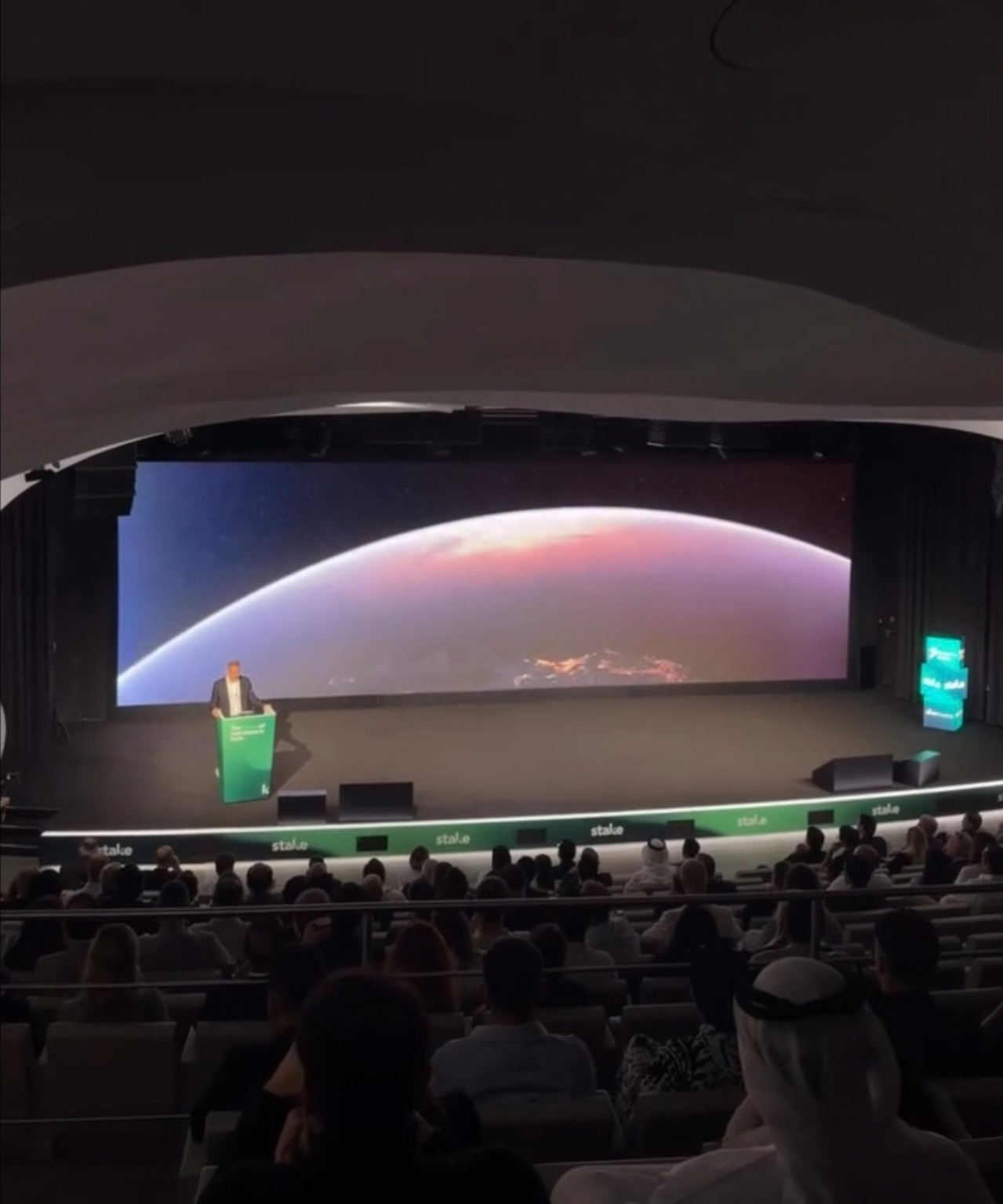 6 by 3 metre LED wall rental for a private event in Abu Dhabi