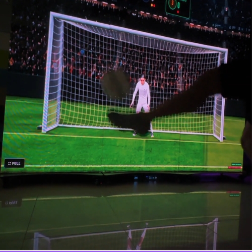 Interactive wall game