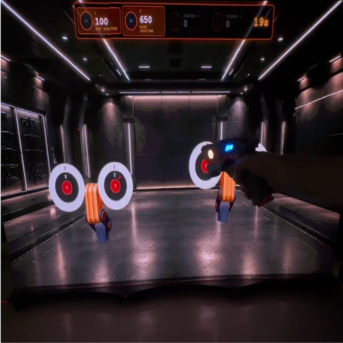 Interactive underwater wall game