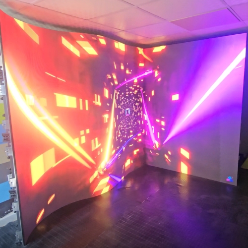 Corner LED installation